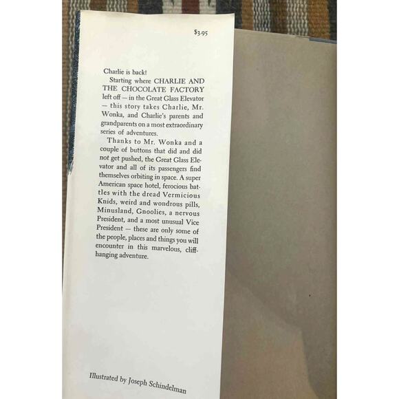 FIRST EDITION Charlie and the Great Glass Elevator Roald Dahl 1972 Hardback EUC! - Picture 4 of 9